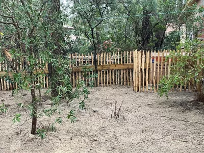 Création d’une clôture en ganivelle à LACANAU (33680)
