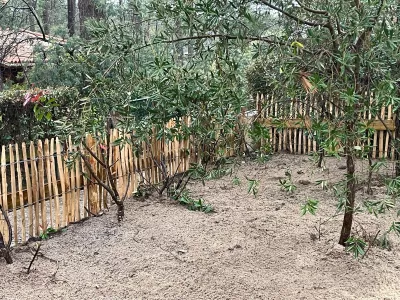 Création d’une clôture en ganivelle à LACANAU (33680)