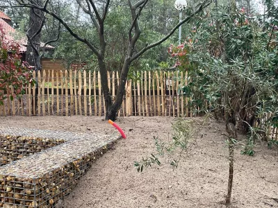 Création d’une clôture en ganivelle à LACANAU (33680)