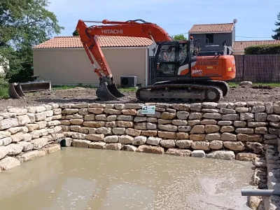 Aménagement d’un bassin à CUBNEZAIS (33620)
